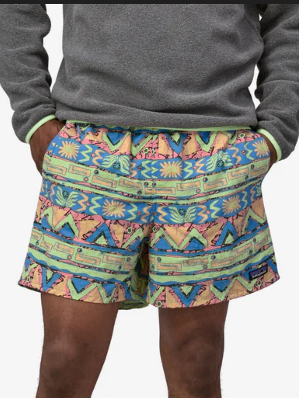 Youth 16-18 boys XXL swim trunks Patagonia Men's Baggies Shorts multicolor